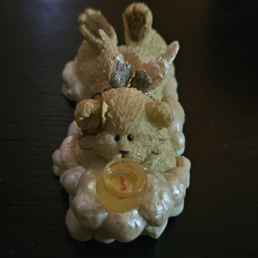 Boyds Bears Cream and Tan Angelic Decor